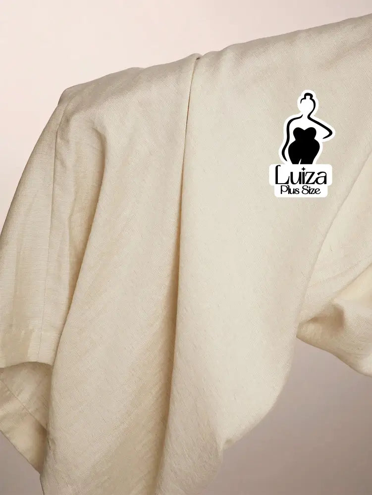 Calça Pantalona Alfaiataria Caimento Elegante Plus Size Calça Pantalona Alfaiataria Caimento Elegante Plus Size