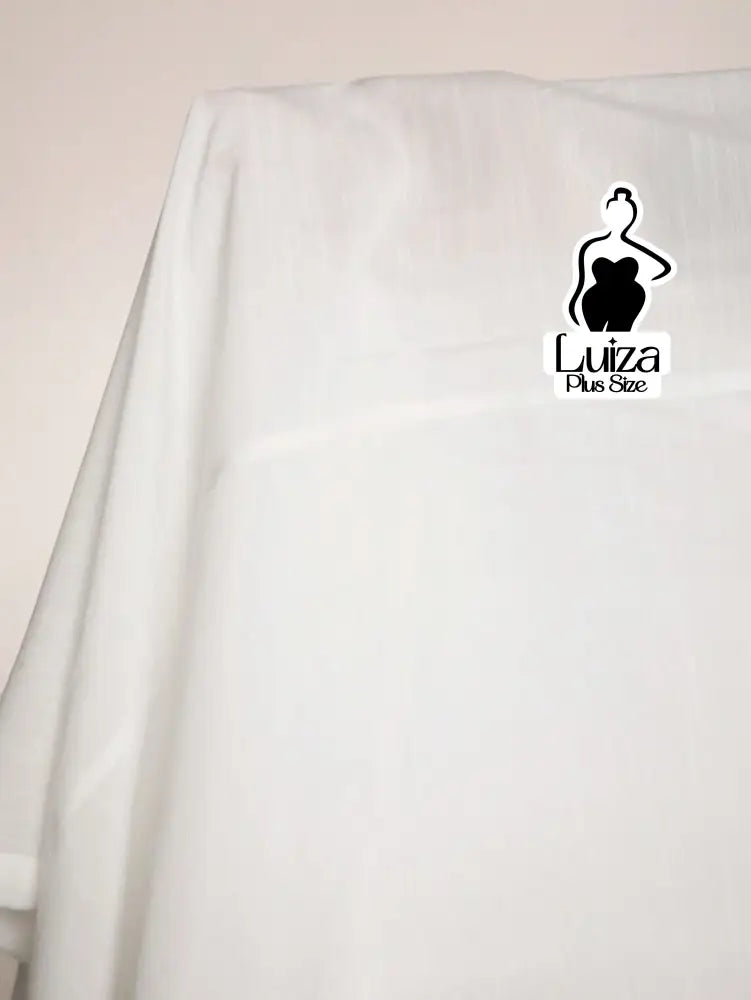 Calça Pantalona Tecido Leve Cós Elástico Plus Size Calça Pantalona Tecido Leve Cós Elástico Plus Size