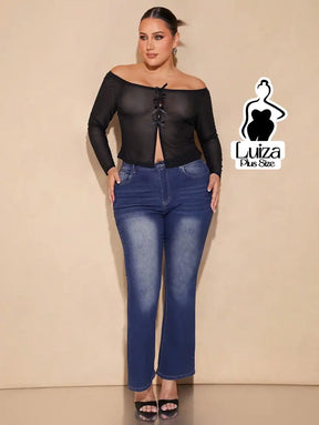 Blusa Ciganinha Tule Transparente Laços Frontais Plus Size Blusa Ciganinha Tule Transparente Laços Frontais Plus Size